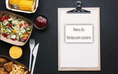 Menus du restaurant scolaire