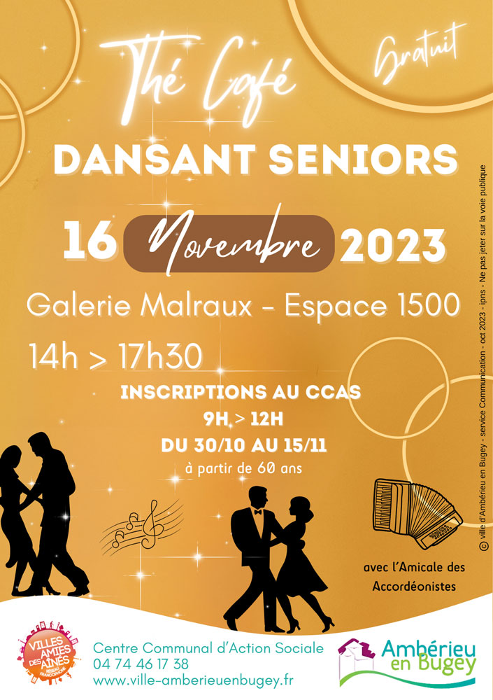 Thé Café dansant séniors