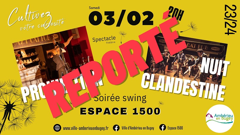 PROHIBITION + NUIT CLANDESTINE