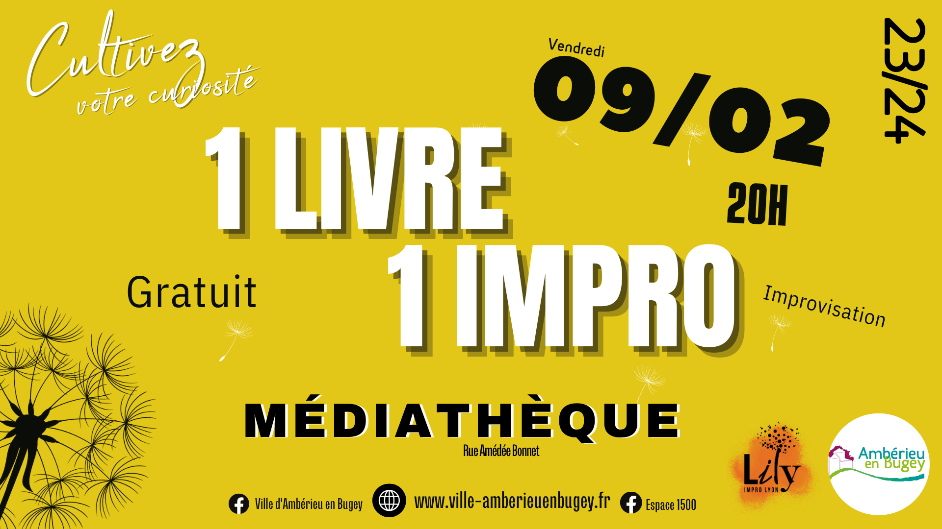 1 livre 1 impro