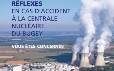 Bons réflexes en cas d’accident à la centrale nucléaire du Bugey