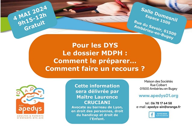 CONFÉRENCE APEDYS