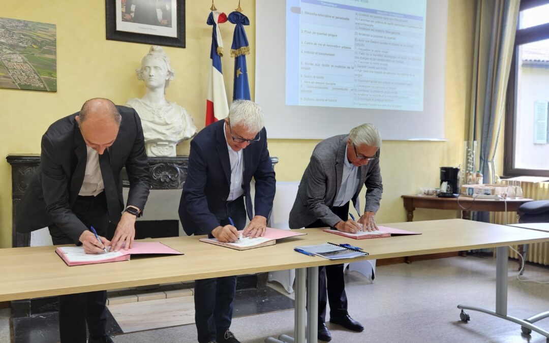 Signature du Contrat de Ville 2024-2030