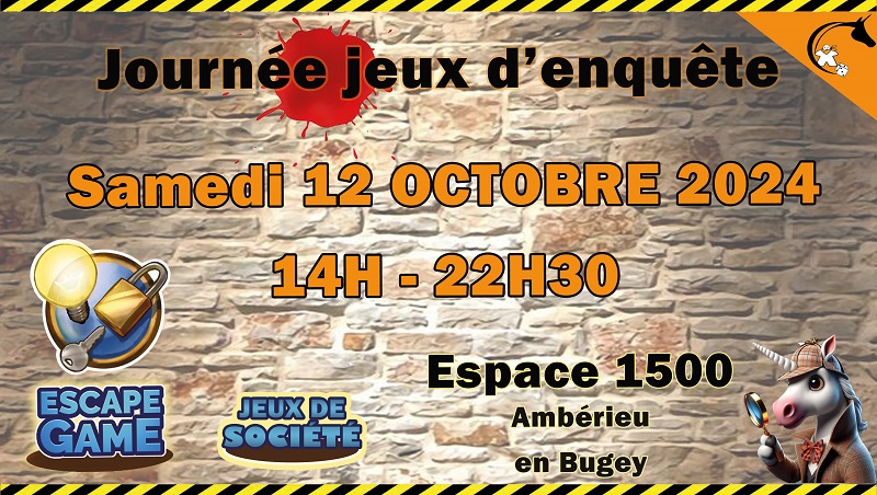 JOURNÉE JEUX D'ENQUÊTE