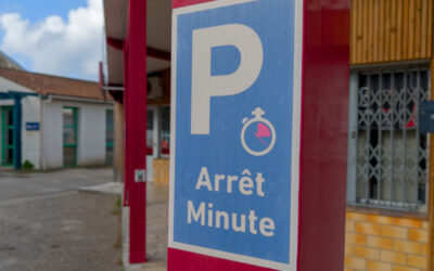 Zone « dépose-minute » parking longue durée Avenue du Général Sarrail