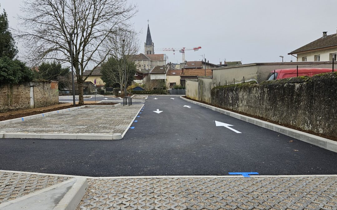 Parking Aimé Vingtrinier : de nouvelles places de stationnement en centre ville