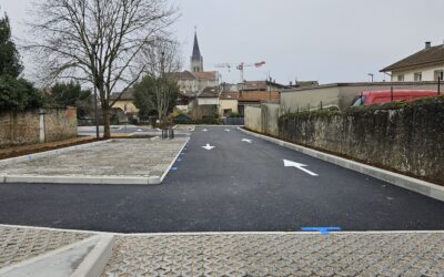 Ouverture du parking Aimé Vingtrinier : de nouvelle places de stationnement en centre ville