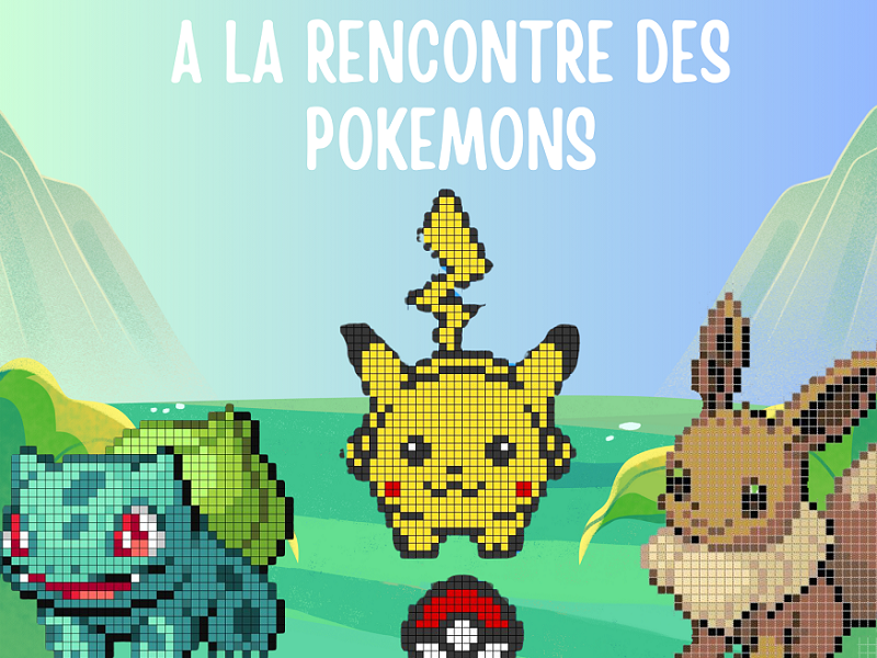 ACTIV'VACANCES - A LA RENCONTRE DES POKÉMONS