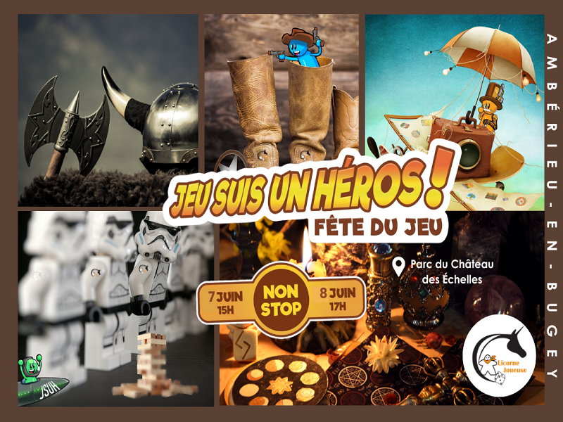 JEU SUIS UN HÉROS