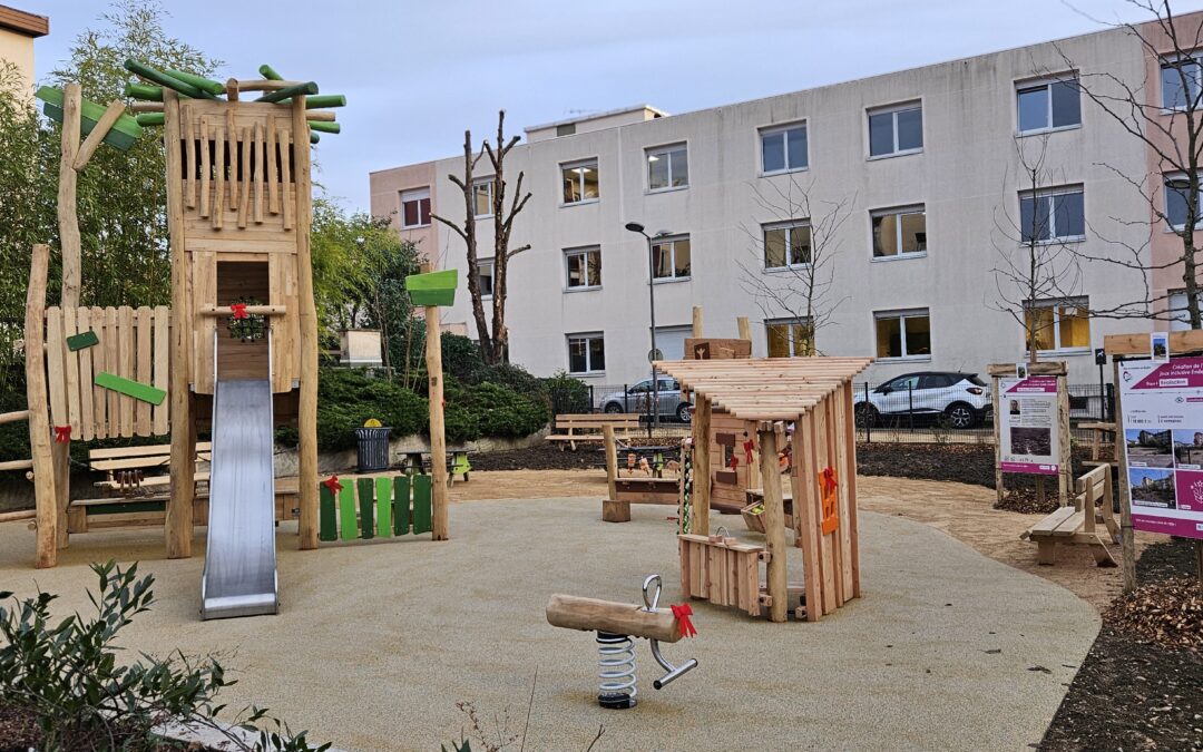 Aire de jeux inclusive Émile Guillet