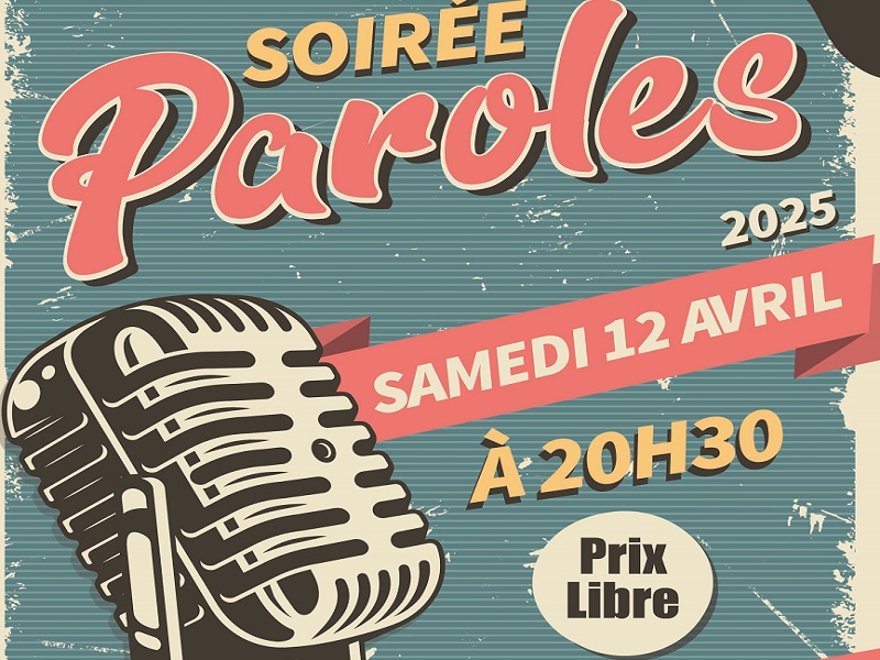 SOIRÉE PAROLES