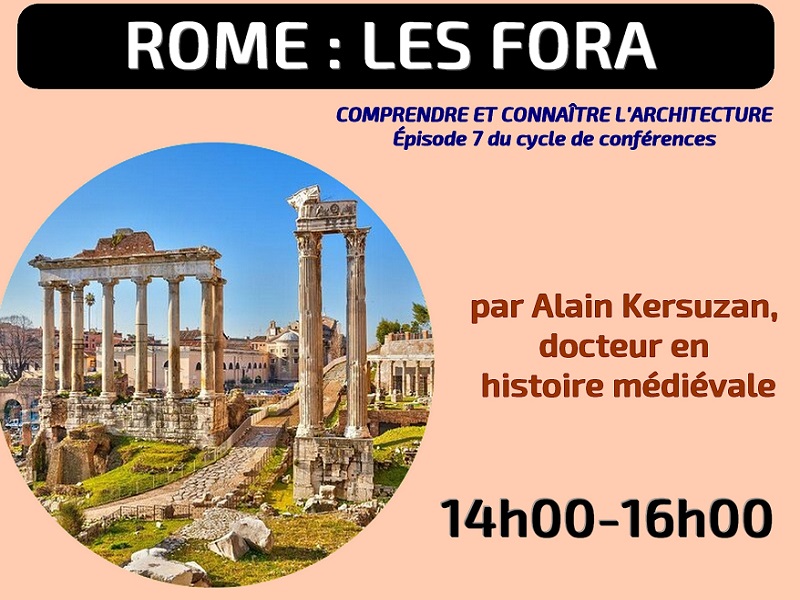 CONFÉRENCE ROME : LES FORAS