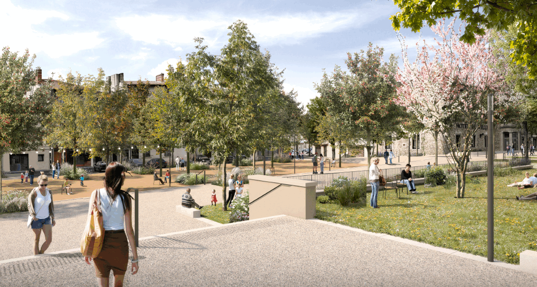 Place Robert Marcelpoil : présentation des dernières avancées