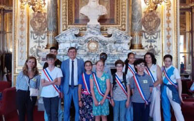 Les CMJ en action : visite du Paris et du sénat le 19 juin 2025