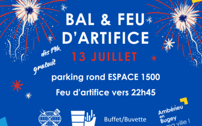 Bal et feu d’artifice du 13 juillet 2025