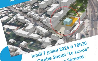 REUNION PUBLIQUE D’INFORMATION – Réaménagement place Pierre Sémard