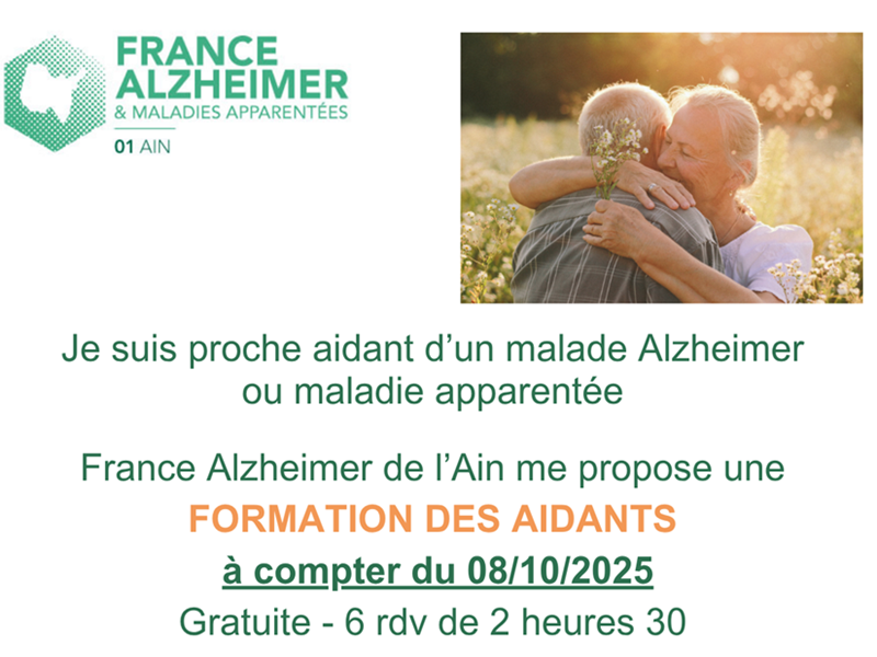 RÉUNION D'INFORMATION FRANCE ALZHEIMER