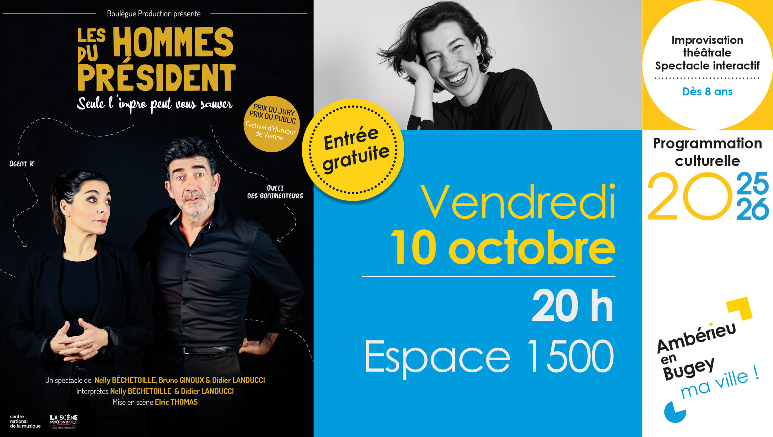 SPECTACLE : LES HOMMES DU PRÉSIDENT
