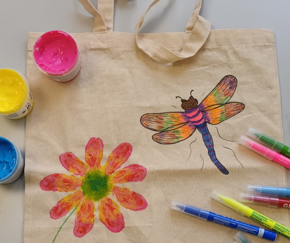ATELIER CRÉATIF - SAC PERSONNALISÉ DE BIBLIOTHÈQUE