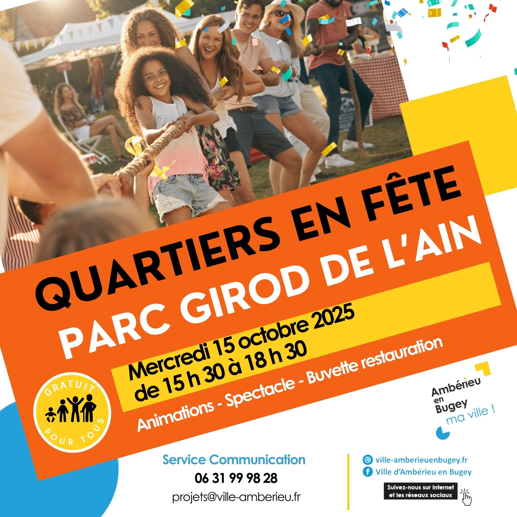 QUARTIERS EN FÊTE PARC GIROD DE L'AIN