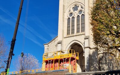 Place Robert Marcelpoil : avancement des travaux