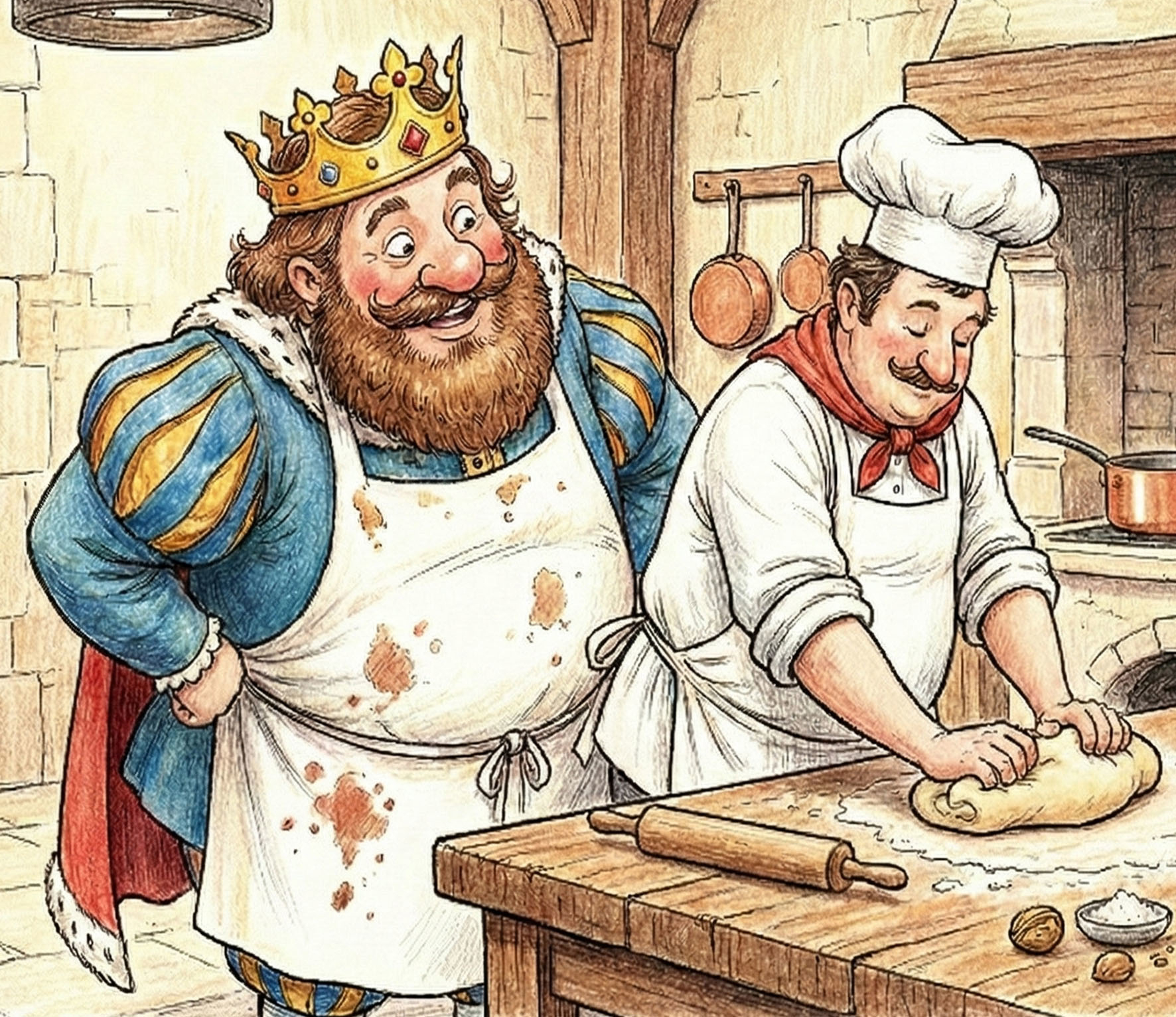 LA GOURMANDISE DU ROI - CONTES DE LEMYA