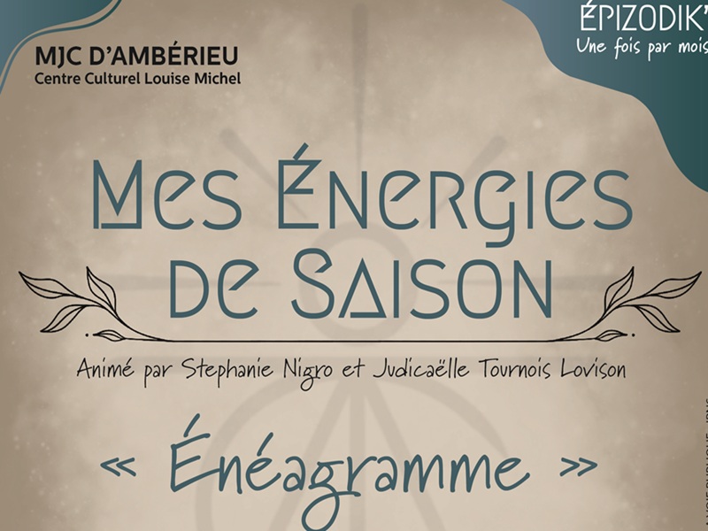 MES ÉNERGIES DE SAISON "ÉNÉAGRAMME"