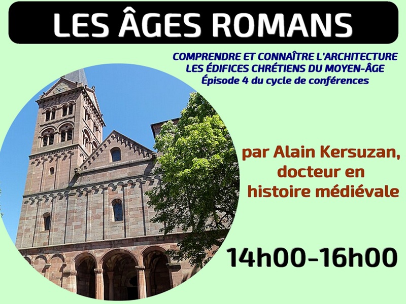 CONFÉRENCE LES ÂGES ROMANS