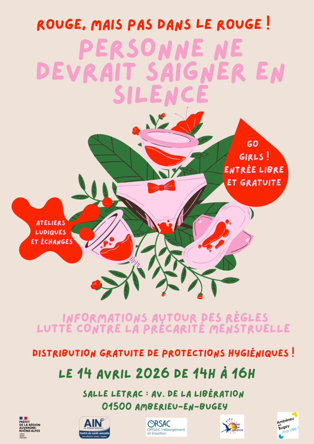 Rouge, mais pas dans le rouge