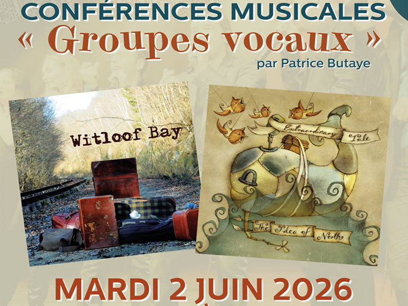 CONFÉRENCE MUSICALE "WITLOOF BAY & THE IDEA OF NORTH"