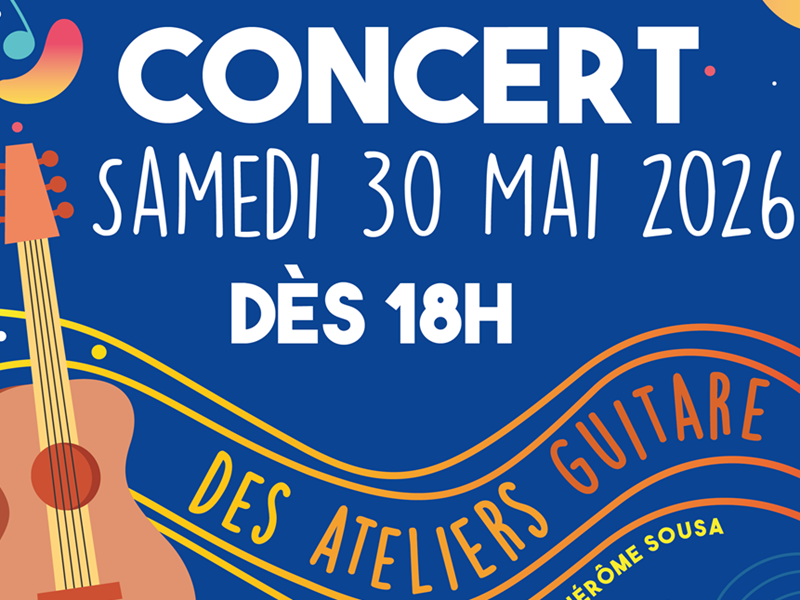CONCERT DES ATELIERS GUITARE