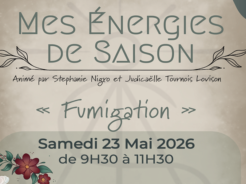 MES ÉNERGIES DE SAISON "FUMIGATION"