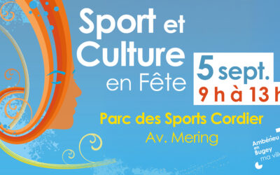 Sport et culture en fête : le 5 septembre – Avenue de Mering – Parc des Sports