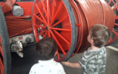visite de la caserne des pompiers