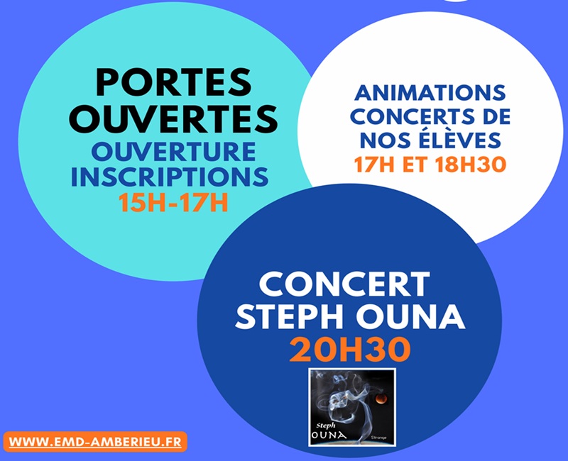 PORTES OUVERTES ÉCOLE DE MUSIQUE ET DE DANSE