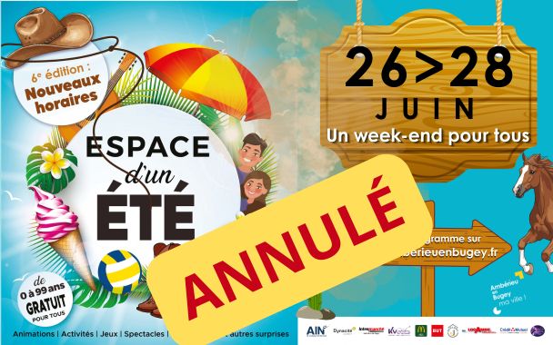 ANNULE Espace d'un été, 6ème édition