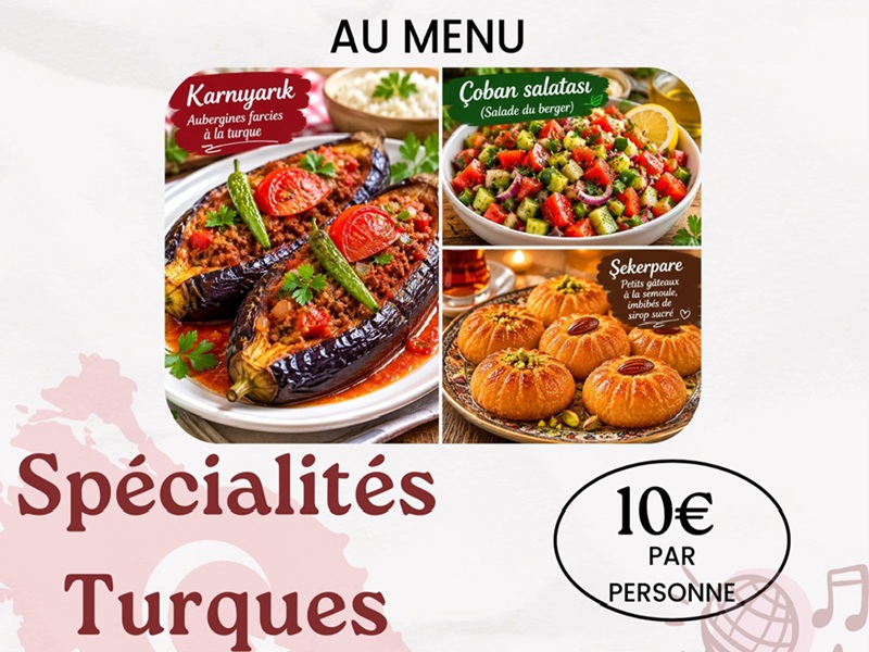 REPAS SPÉCIALITÉS ET KARAOKÉ