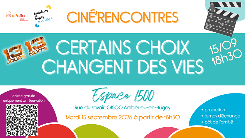 CINÉ RENCONTRE "13 JOURS, 13 NUITS "