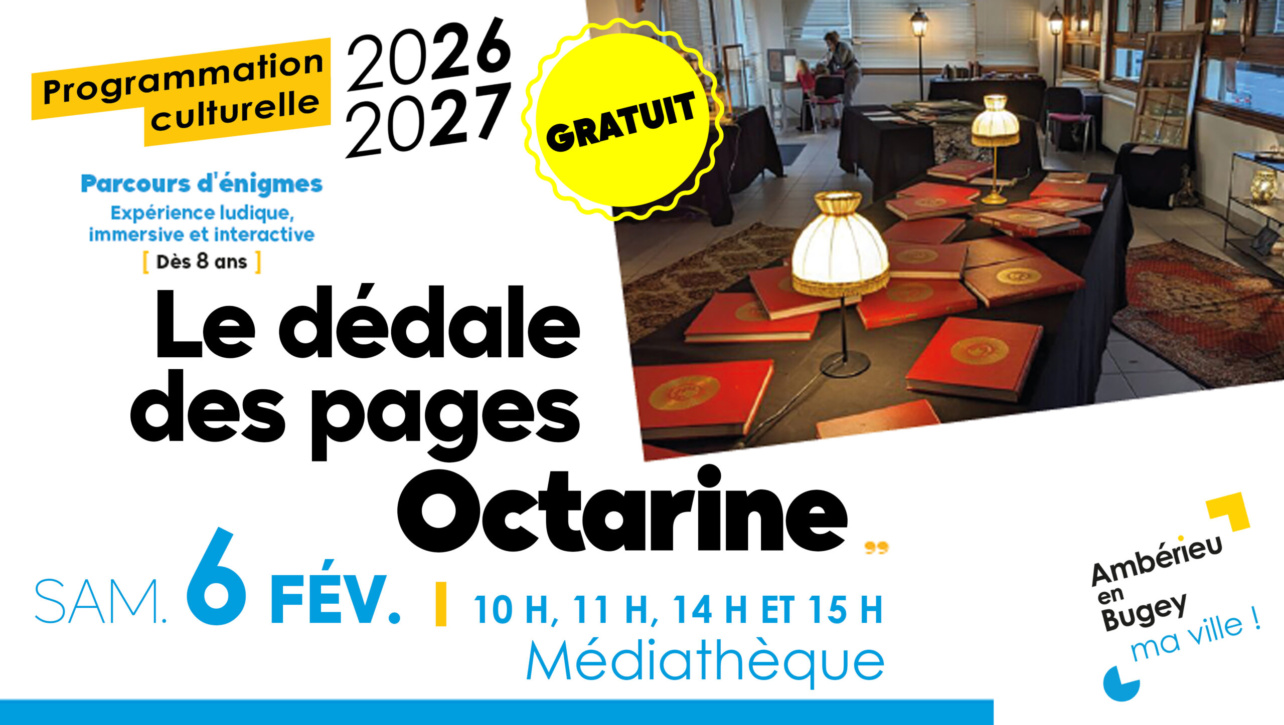 LE DÉDALE DES PAGES OCTARINE _ Parcours d'énigmes