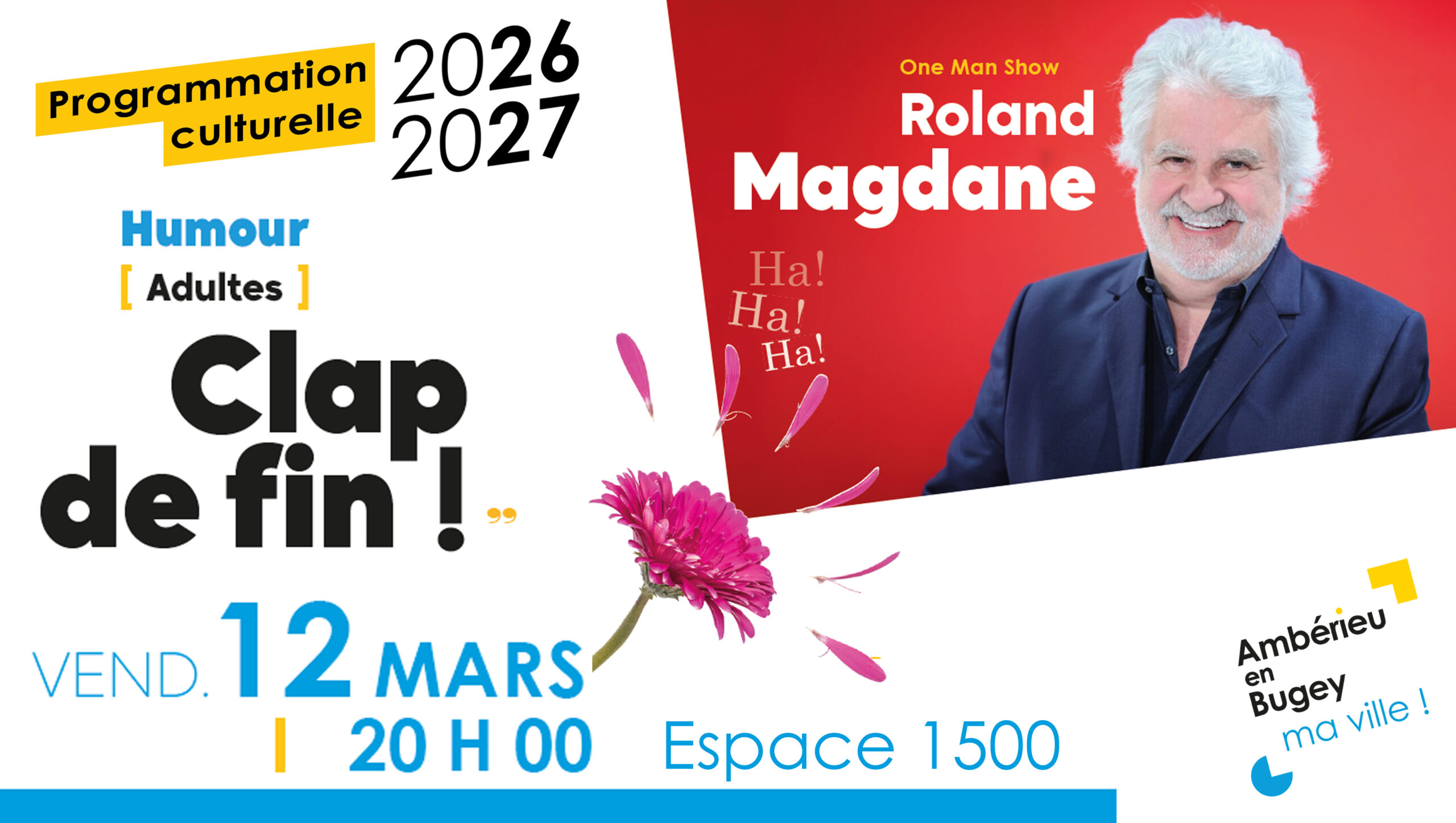 Roland Magdane, "Clap de fin !" (One man show)