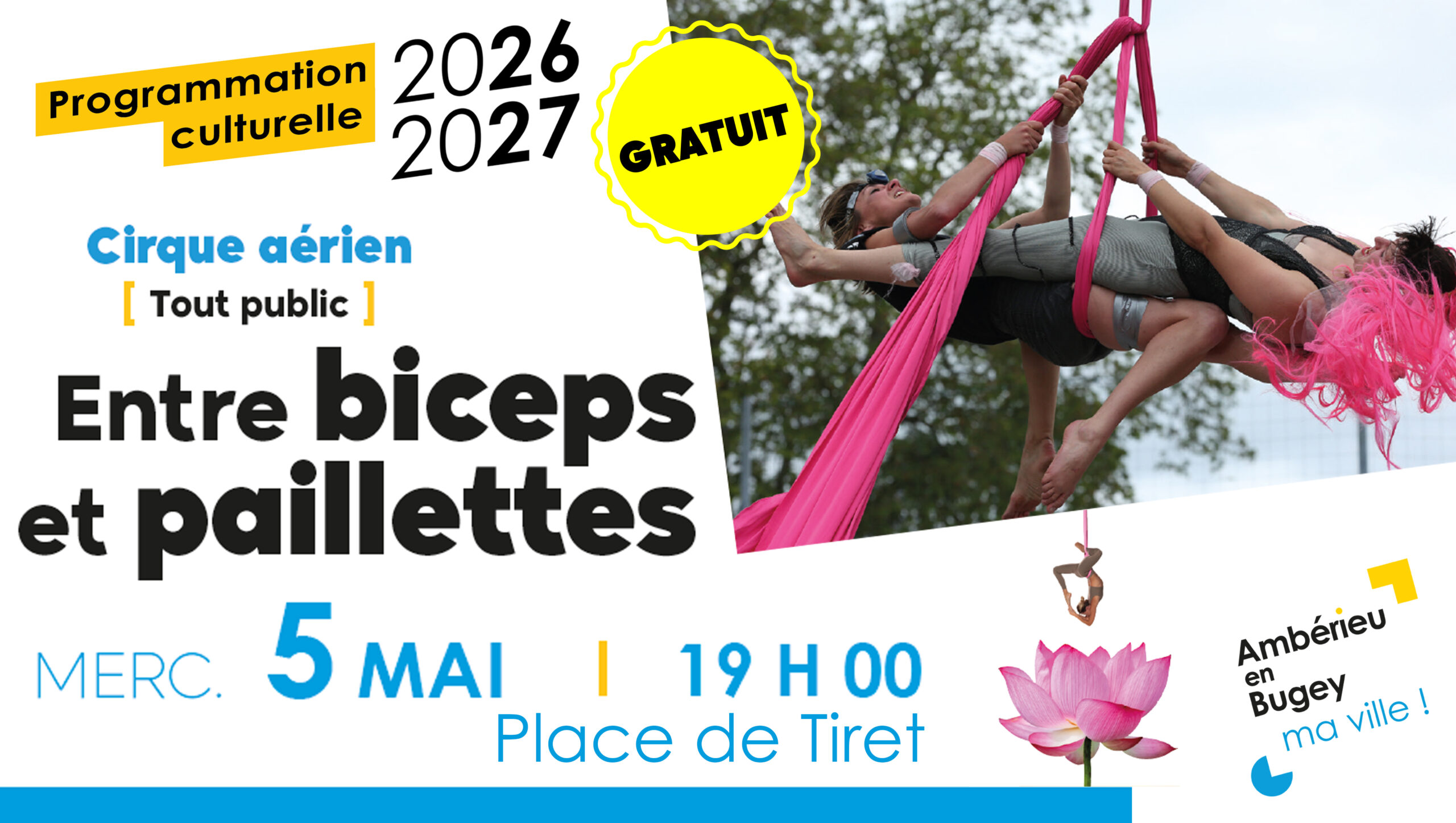 ENTRE BICEPS ET PAILLETTES _ Cirque aérien