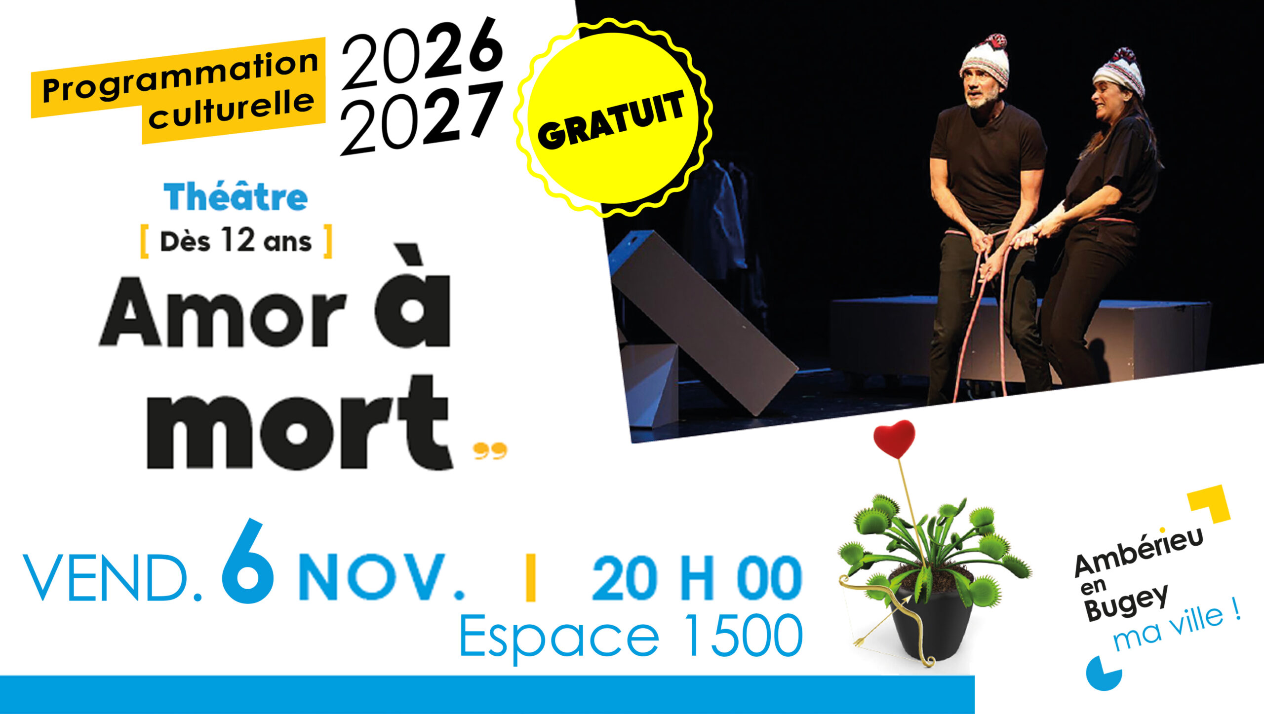 AMOR À MORT _ Théâtre