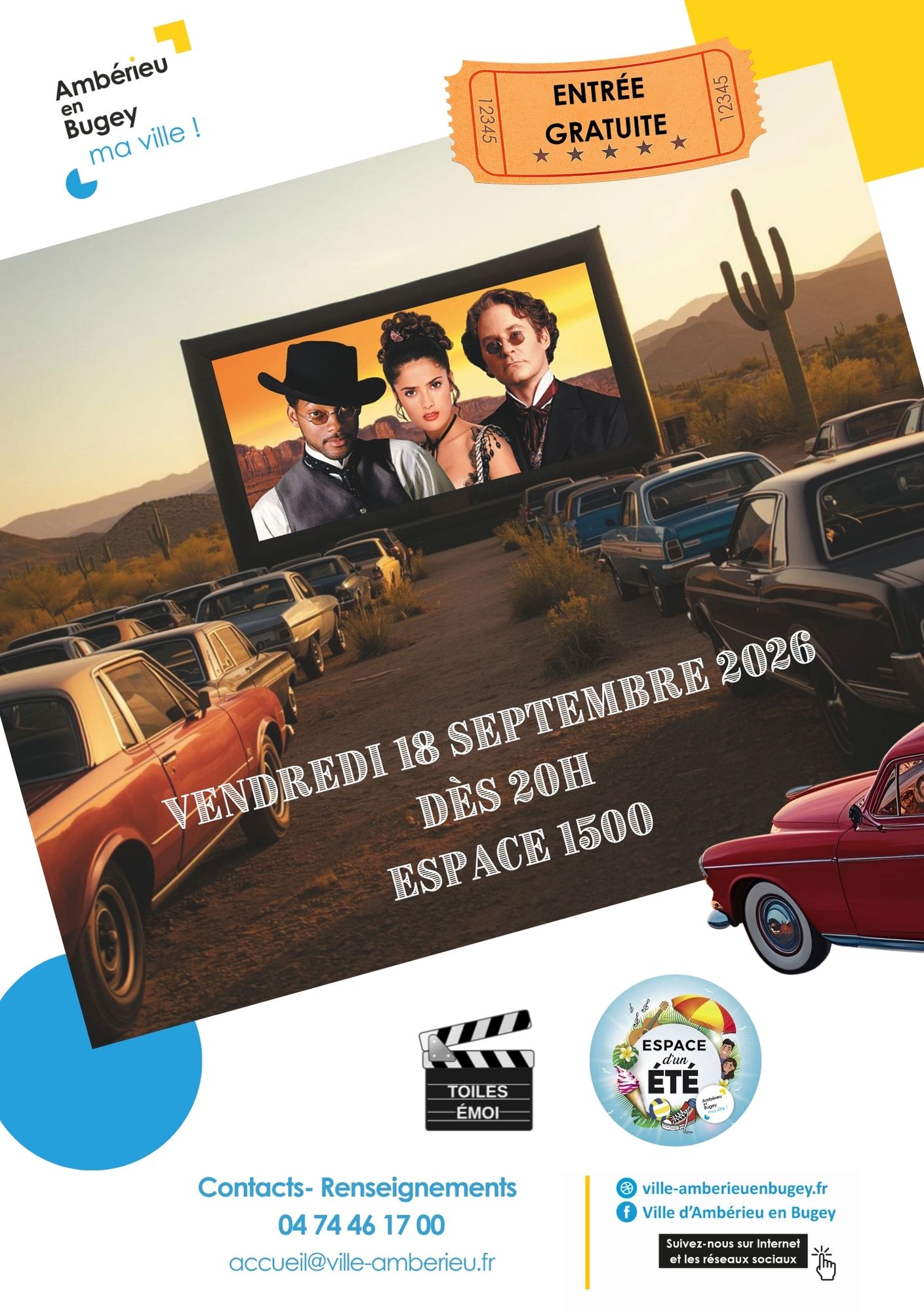 CINE DRIVE-IN / Espace d'un été le retour !